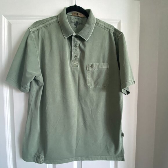 MARLBOROUGH CLASSICS Vintage Men's Polo Shirt Short Sleeves Green Size 54 - Picture 5 of 5